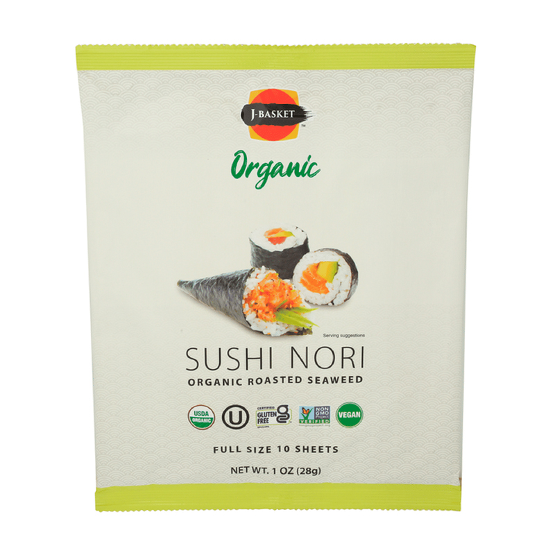 Alga Nori Orgánica 10 Hojas